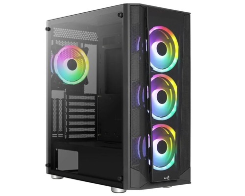 Корпус Aerocool Prism-G-BK-v2 Black