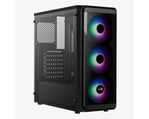 Корпус AeroCool SI-5200 Frost-A-BK-v1 Black RGB