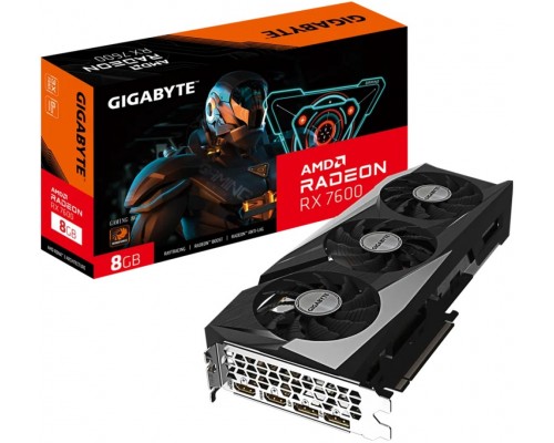 Видеокарта GigaByte AMD Radeon RX 7600 8Gb GV-R76GAMING-8GD