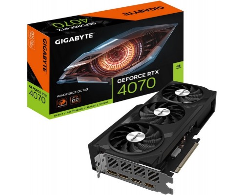 Видеокарта GigaByte nVidia GeForce RTX 4070 12Gb GV-N4070WF3OCV2-12GD