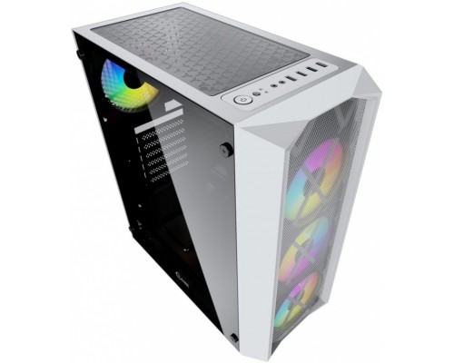 Корпус Powercase Rhombus X4 White CMRMW-L4