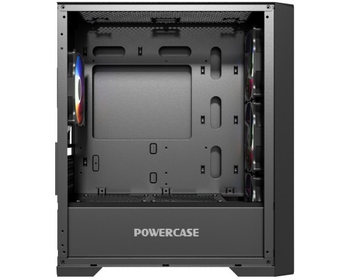 Корпус Powercase ByteFlow Micro Black CAMBFB-A4