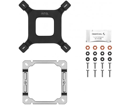 Кулер Deepcool AG400 DIGITAL WH ARGB