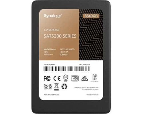 Жесткий диск SSD Synology 3.84Tb SAT5220-3840G