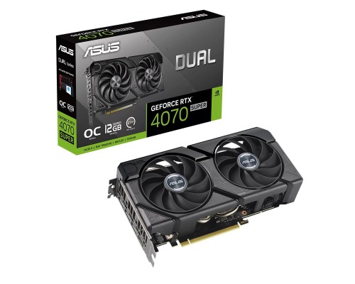 Видеокарта ASUS nVidia GeForce RTX 4070 Super 12Gb DUAL-RTX4070S-O12G-EVO