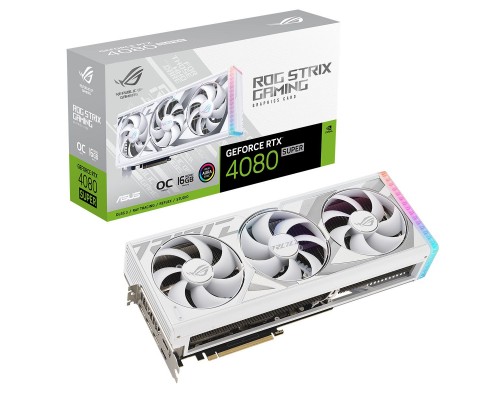 Видеокарта ASUS nVidia GeForce RTX 4080 Super 16Gb ROG-STRIX-RTX4080S-O16G-WHITE