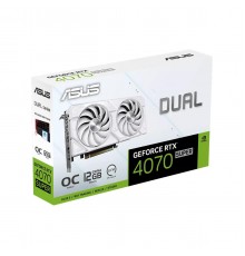 Видеокарта ASUS nVidia GeForce RTX 4070 Super 12Gb DUAL-RTX4070S-O12G-EVO-WHITE                                                                                                                                                                           