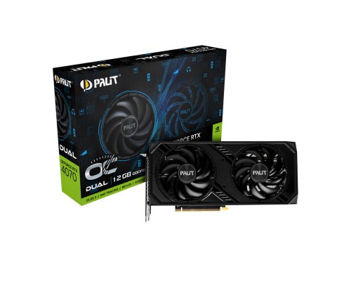 Видеокарта Palit nVidia GeForce RTX 4070 Dual OC 12Gb NE64070S19K9-1048D