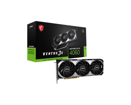 Видеокарта MSI nVidia GeForce RTX 4060 Ventus 3X 8G