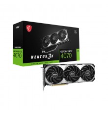 Видеокарта MSI nVidia GeForce RTX 4070 Ventus 3X E1 12G OC                                                                                                                                                                                                