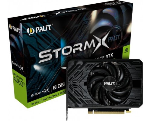 Видеокарта Palit nVidia GeForce RTX 4060 Ti StormX 8Gb NE6406T019P1-1060F