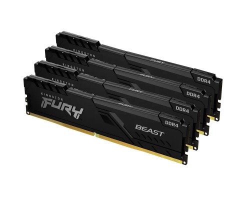 Оперативная память 64GB Kingston Fury Beast Black PnP KF426C16BBK4/64