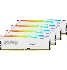 Оперативная память 64GB Kingston Fury Beast White RGB XMP KF560C40BWAK4-64                                                                                                                                                                                