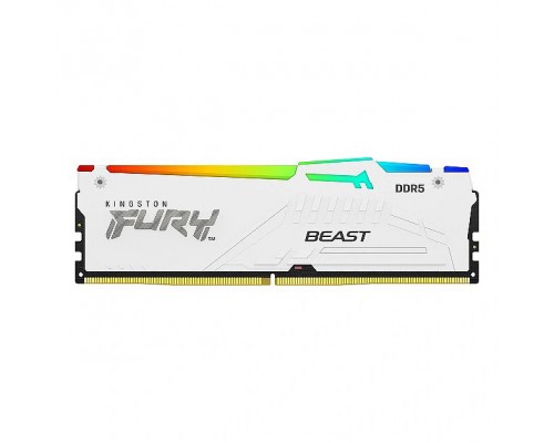 Оперативная память 32GB Kingston Fury Beast White RGB XMP KF556C40BWA-32