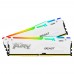 Оперативная память 64GB Kingston Fury Beast White RGB Expo KF556C36BWEAK2-64