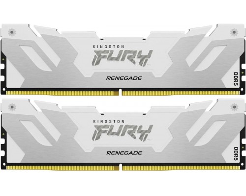 Оперативная память 32GB Kingston Fury Renegade White XMP KF560C32RWK2-32