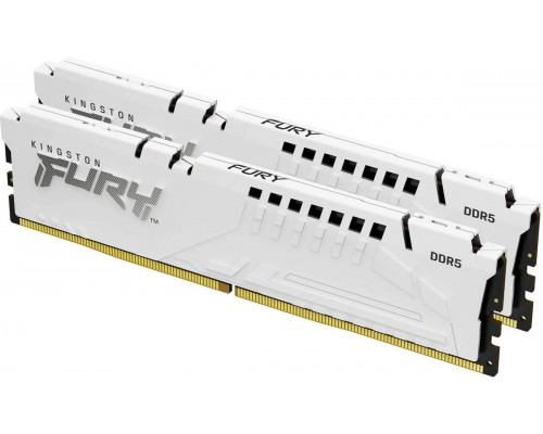 Оперативная память 64GB Kingston Fury Beast White XMP KF552C40BWK2-64