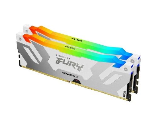 Оперативная память 32GB Kingston Fury Renegade White RGB XMP KF560C32RWAK2-32