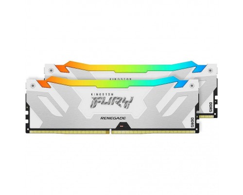 Оперативная память 32GB Kingston Fury Renegade White RGB XMP KF560C32RWAK2-32