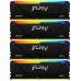 Оперативная память 64GB Kingston Fury Beast RGB Black XMP KF432C16BB2AK4/64