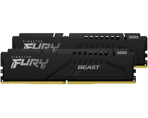 Оперативная память 64GB Kingston Fury Beast Black KF556C36BBEK2-64