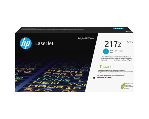 Тонер-картридж HP 217Z Ultra High Yield Cyan Original