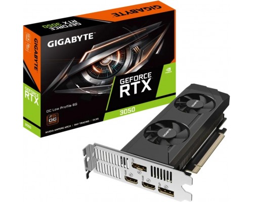 Видеокарта GigaByte nVidia GeForce RTX 3050 6Gb GV-N3050OC-6GL