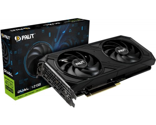 Видеокарта Palit nVidia GeForce RTX 4070 Super Dual 12Gb NED407S019K9-1043D