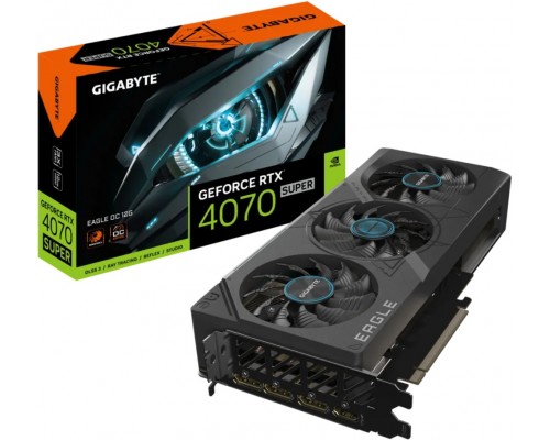 Видеокарта GigaByte nVidia GeForce RTX 4070 Super 12Gb GV-N407SEAGLE OC-12GD