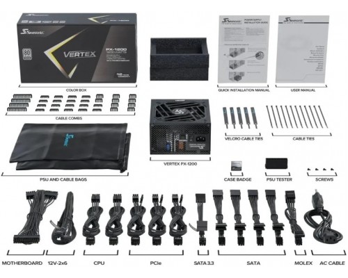 Блок питания Seasonic 1200W VERTEX PX-1200 12122PXAFS