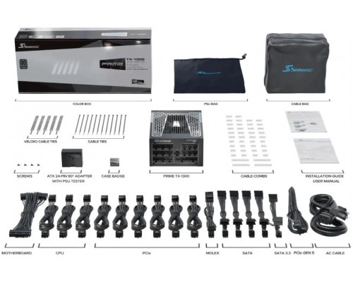 Блок питания Seasonic 1300W PRIME TX-1300 SSR-1300TR2