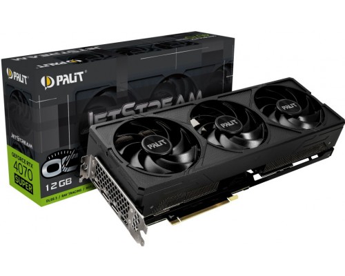 Видеокарта Palit nVidia GeForce RTX 4070 Super JetStream OC 12Gb NED407ST19K9-1043S