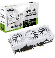 Видеокарта ASUS nVidia GeForce RTX 4070 Ti Super 16Gb TUF-RTX4070TIS-16G-BTF-WHITE                                                                                                                                                                        