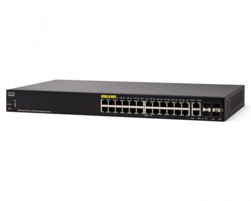 Коммутатор Cisco Small Business SF350-24P-K9-EU