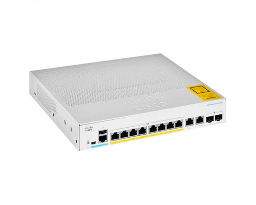 Коммутатор Cisco CBS350-8P-E-2G