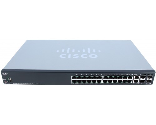 Коммутатор Cisco 350X Series SG350X-24-K9-EU