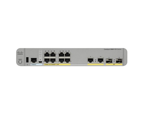 Коммутатор Cisco Catalyst WS-C2960CX-8PC-L