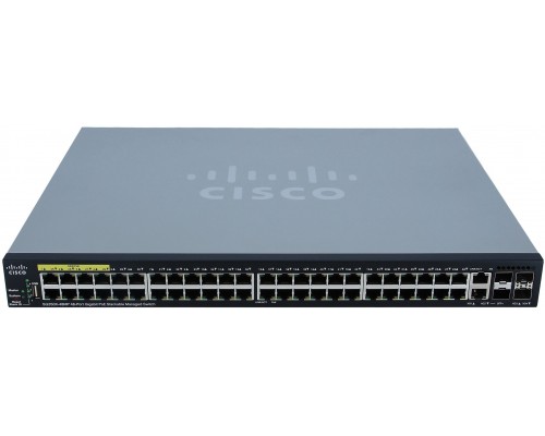 Коммутатор Cisco 350X Series SG350X-48MP-K9-EU