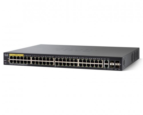 Коммутатор Cisco Small Business SF350-48P-K9-EU