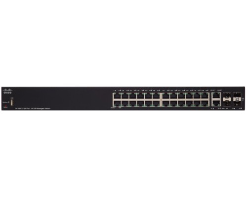 Коммутатор Cisco Small Business SF350-24-K9-EU