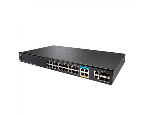 Коммутатор Cisco 350X Series SG350X-24PD-K9-EU