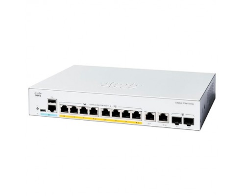 Коммутатор Cisco Catalyst C1300-8P-E-2G