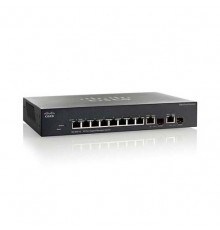 Коммутатор Cisco SG350-10P-K9-EU                                                                                                                                                                                                                          