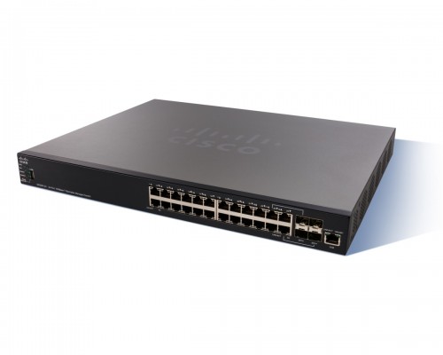 Коммутатор Cisco Small Business 500 Series SX550X-24-K9-EU