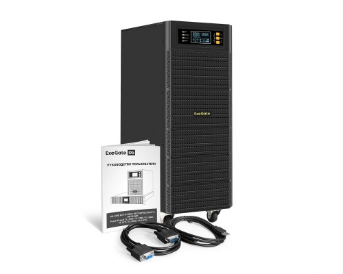 ИБП On-line ExeGate PowerExpert TL-575-10kVA.240V.LCD.AVR.T.USB.RS232.SNMP