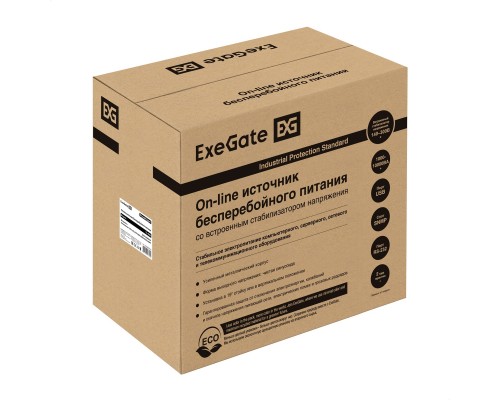 ИБП On-line ExeGate PowerExpert TL-3000.96V.LCD.AVR.3SH.USB.RS232.SNMP