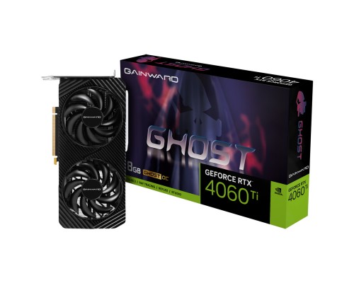 Видеокарта Gainward RTX4060Ti GHOST OC 8GB