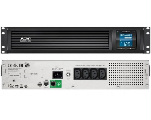 Источник бесперебойного питания APC 1000VA/600W SMC1000I-2U