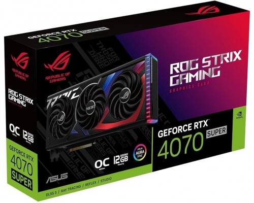 Видеокарта ASUS nVidia GeForce RTX 4070 Super 12Gb ROG-STRIX-RTX4070S-12G-GAMING