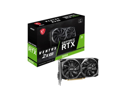 Видеокарта MSI nVidia GeForce RTX 3050 Ventus 2X XS 8G